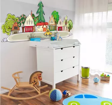 Naljepnica u gradu - TenStickers