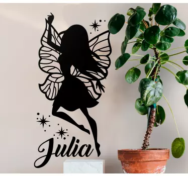 Naljepnica vila s Šarenim sjajem - TenStickers