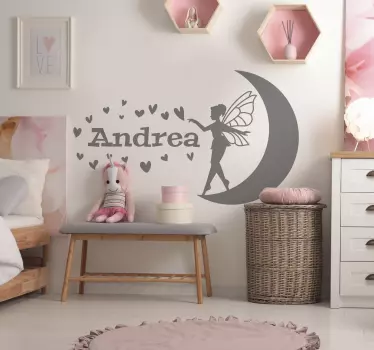 Naljepnice Vile i anđeli vila koja širi ljubav - TenStickers