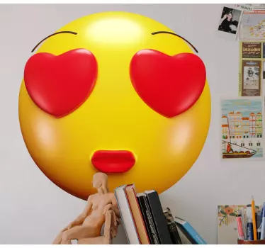 Naljepnica za bebu s emotikonom srca - TenStickers