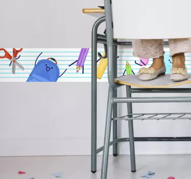 Naljepnica za crteže u školi - TenStickers