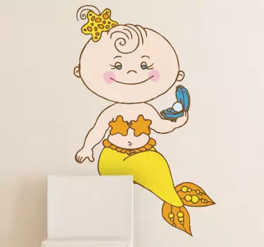 Naljepnica za dječje sirene - TenStickers