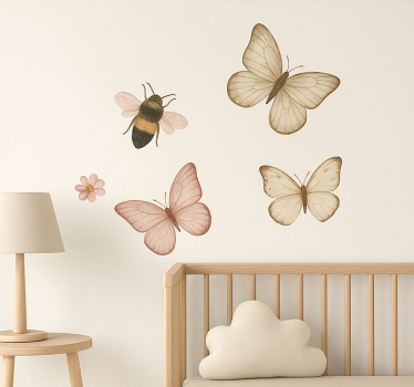 Naljepnica za djecu boho dizajn insekata - TenStickers