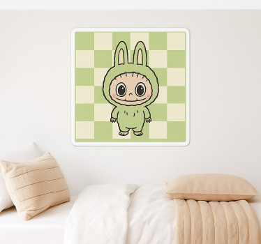 Naljepnica za djecu čudovišna lutka od platna - TenStickers