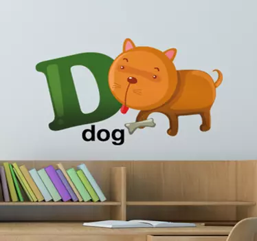 Naljepnica za djecu d - TenStickers