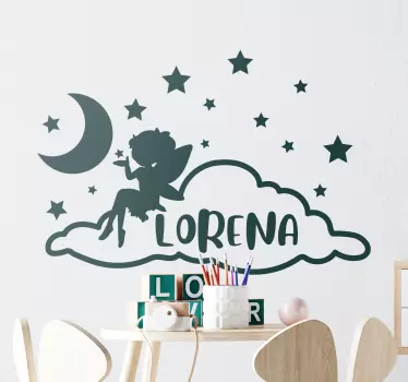 Naljepnica za djecu mala vila noću - TenStickers