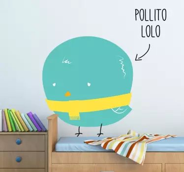 Naljepnica za djecu pollito lolo - TenStickers