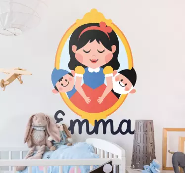 Naljepnica za djecu prilagodljiva bajka - TenStickers