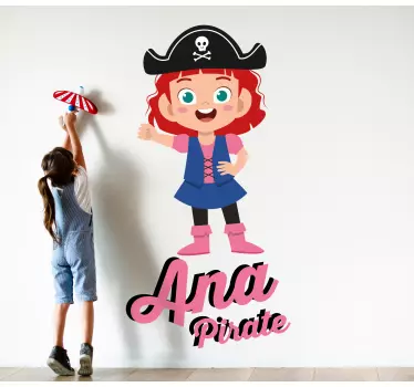 Naljepnica za djecu s motivom pirata - TenStickers