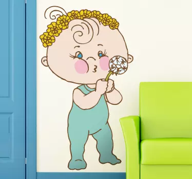 Naljepnica za djecu s simpatičnim bebama - TenStickers