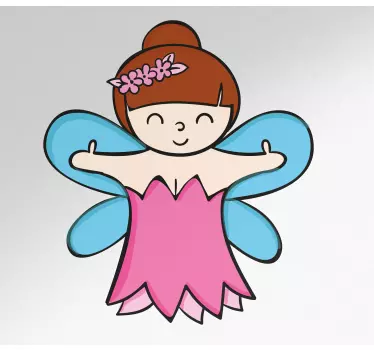 Naljepnica za djecu s veselom vilom - TenStickers