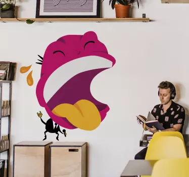 Naljepnica za djecu Šarena pjevajuća lica - TenStickers