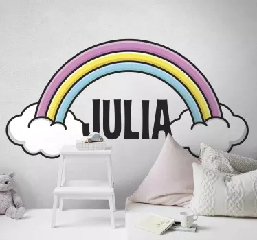 Naljepnica za djecu spektar s oblacima - TenStickers