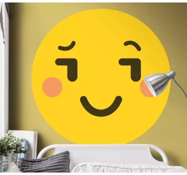 Naljepnica za djecu sretno nasmiješeno lice - TenStickers