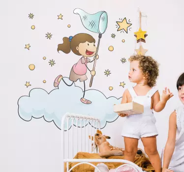 Naljepnica za djecu za maštovitu zabavu - TenStickers