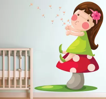 Naljepnica za djevojčice i maslačke - TenStickers