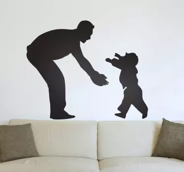 Naljepnica za oca i sina - TenStickers