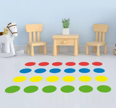 Naljepnica za twister igre - TenStickers