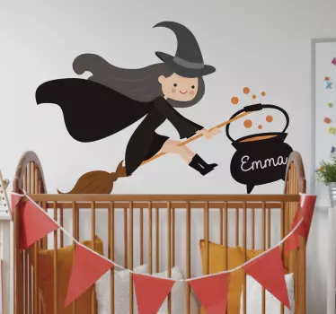Naljepnica za vještice za vještice halloween - TenStickers