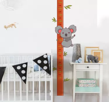 Naljepnica zida grafikona koala - TenStickers