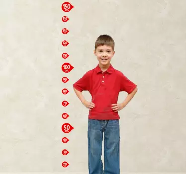 Naljepnica zida sa mjehurićima visine - TenStickers