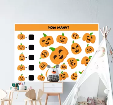 Naljepnica zida za matematiku - TenStickers