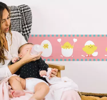 Naljepnica zidna pileća jaja - TenStickers