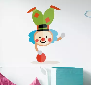 Naljepnica zidne kućice na zidu - TenStickers