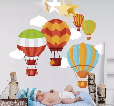 Naljepnica zidne kutije za bebe - TenStickers