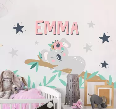 Naljepnica za bebu koala san - TenStickers