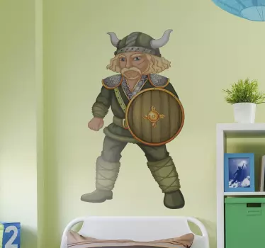 Naljepnice životinje viking ratnik - TenStickers