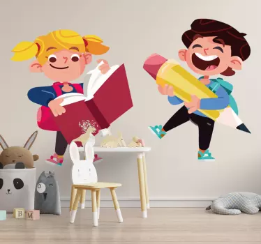 Naljepnice životinje za veselo učenje djece - TenStickers