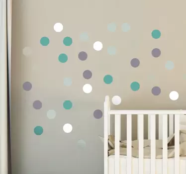 Pet boja zidnih naljepnica - TenStickers