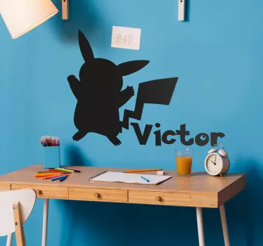 Pokémon s naljepnicom s imenom - TenStickers