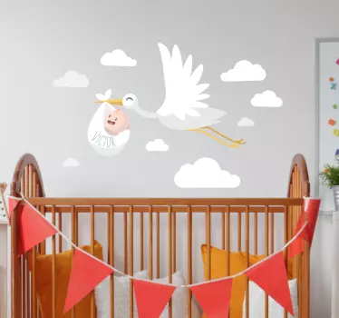 Roda s dječjim zidnim naljepnicama za dijete - TenStickers
