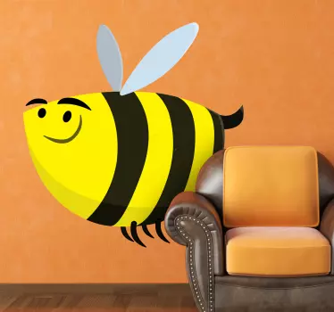 Smiješna naljepnica pčelinjih zidova - TenStickers