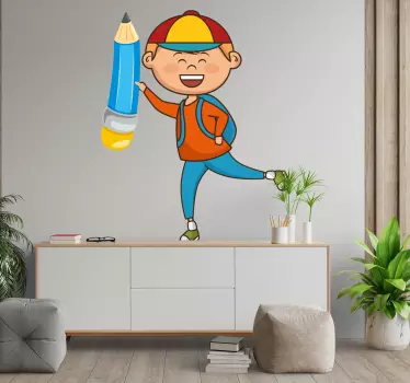 Smiješna naljepnica za dizajn školskog dizajna - TenStickers
