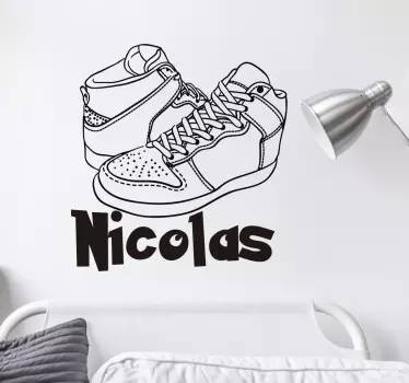 Sportska ilustracija zidna umjetnost - TenStickers