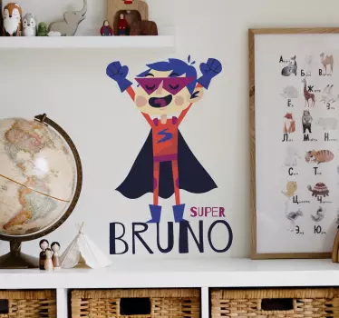 Superboy personalizirana naljepnica superheroja - TenStickers