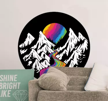 Svemirska naljepnica galaksija pješčanog sata - TenStickers