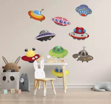 Vanzemaljci naljepnice za zid zidova - TenStickers