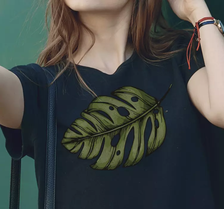 Lijepa zelena majica odlazi - TenStickers