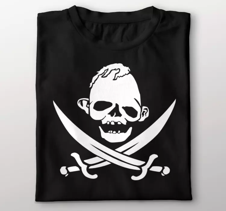Majica po narudžbi gusarskog ljenjivca - TenStickers