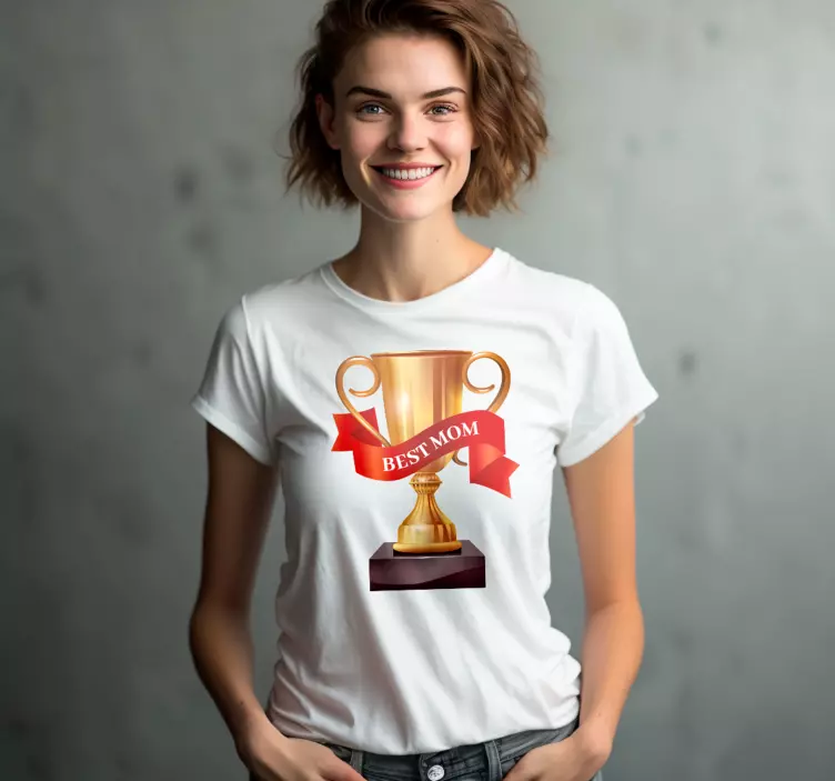 Najbolja mama majica za majčin dan - TenStickers