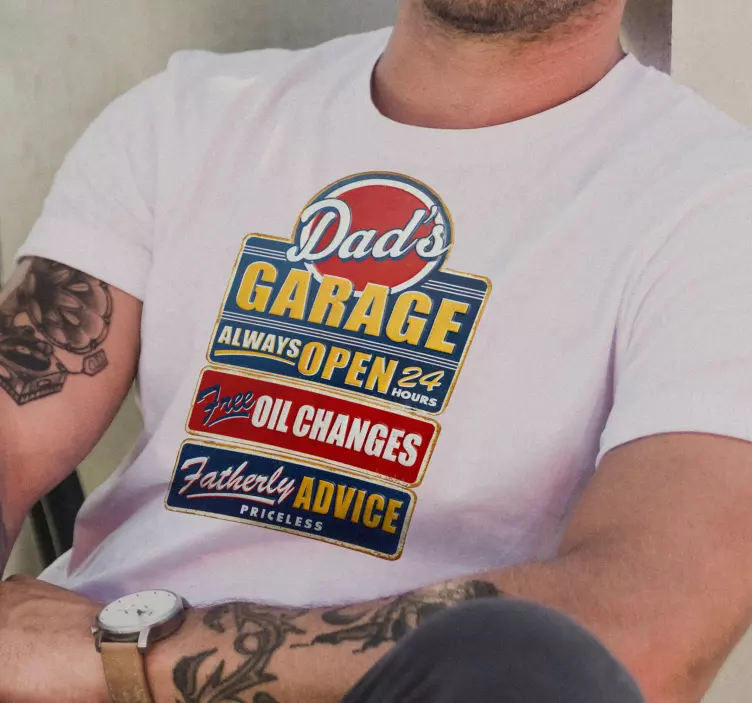 Retro billboard majica po mjeri - TenStickers