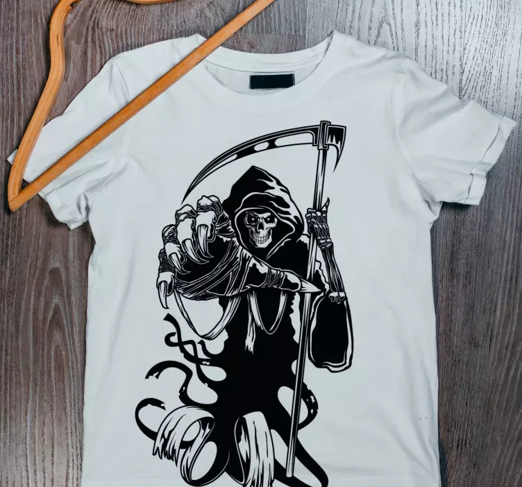 Zla silueta originalna naljepnica košulja za noć vještica - TenStickers