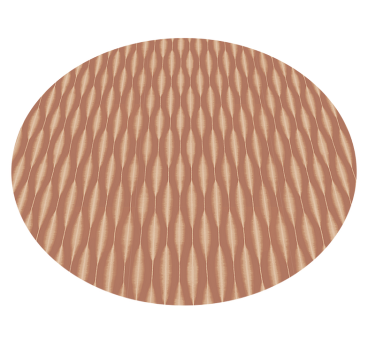 Vinil podovi moderan ikat kasuri mocha mousse - TenStickers