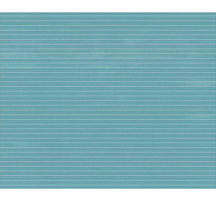 Vinil podovi plava dizajn horizontalnih pruga - TenStickers