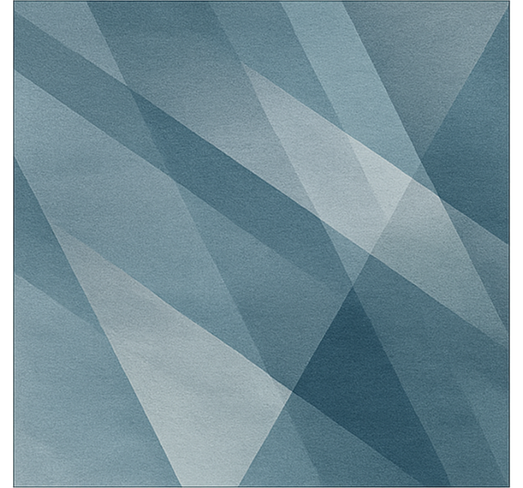 Vinil podovi blagovaonica apstraktni geometrijski gradijent - TenStickers