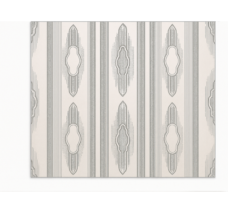 Vinil podovi blagovaonica zamršena etnička geometrija - TenStickers